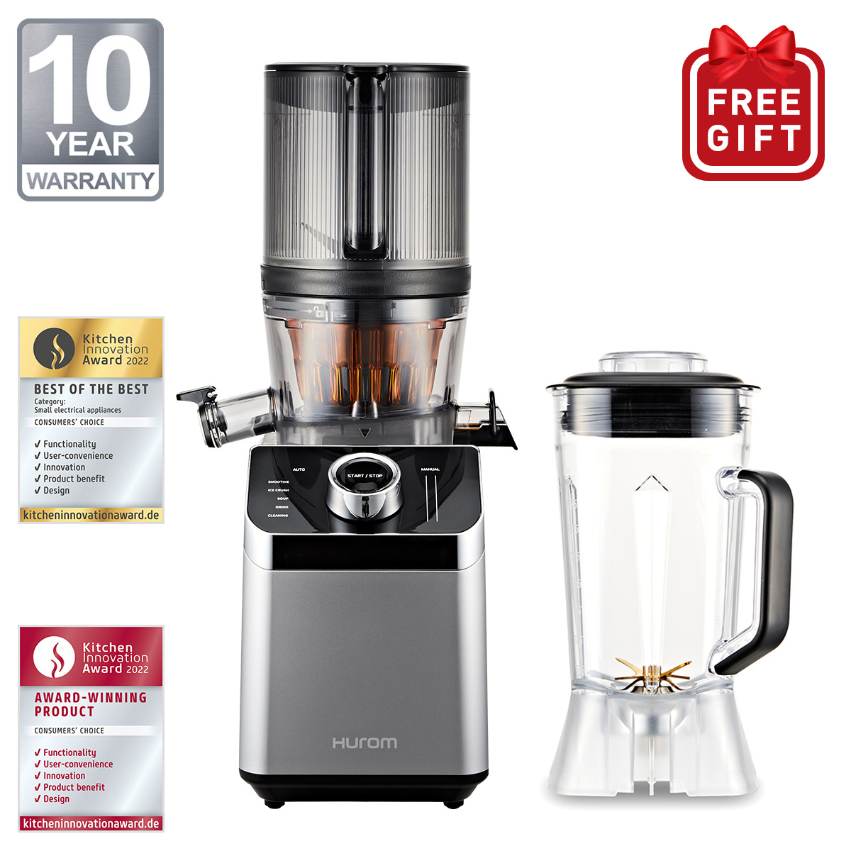 Ice cream Strainer for H200/M100 Hurom Europe