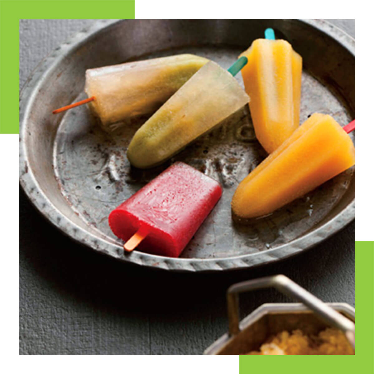 Natural Fruit Ice Bar and Sherbet